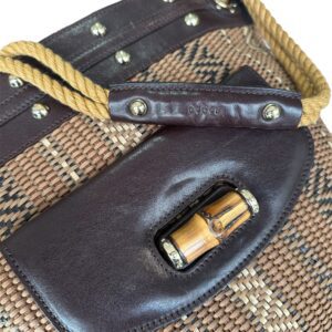 Bolsa Gucci Bamboo Marrom - Imagem 6