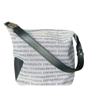 Bolsa Emporio Armani Tecido Lilás