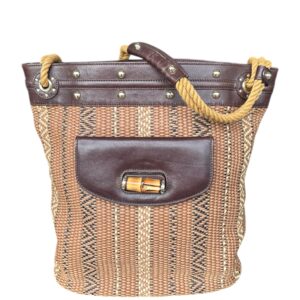 Bolsa Gucci Bamboo Marrom