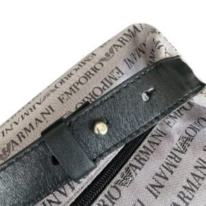 Bolsa Emporio Armani Tecido Lilás - Imagem 11