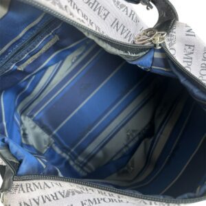 Bolsa Emporio Armani Tecido Lilás - Imagem 12