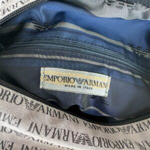 Bolsa Emporio Armani Tecido Lilás - Imagem 13