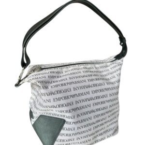 Bolsa Emporio Armani Tecido Lilás - Imagem 15