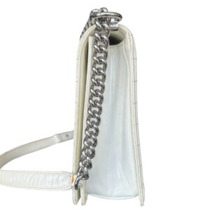 Bolsa Chanel Boy Off White - Imagem 3