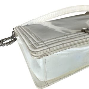 Bolsa Chanel Boy Off White - Imagem 6