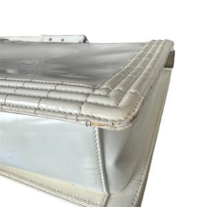Bolsa Chanel Boy Off White - Imagem 9