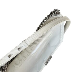 Bolsa Chanel Boy Off White - Imagem 10