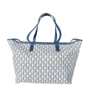 Bolsa Carolina Herrera Monogram Azul Marinho - Imagem 3