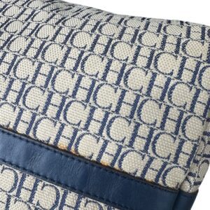Bolsa Carolina Herrera Monogram Azul Marinho - Imagem 7