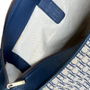 Bolsa Carolina Herrera Monogram Azul Marinho - Imagem 10