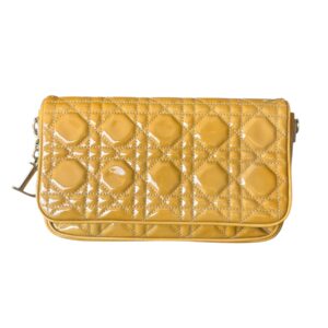 Clutch Christian Dior Amarela