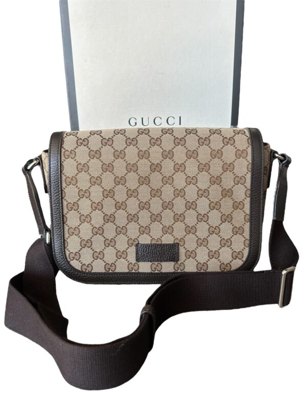 Bolsa Gucci Messenger Monogram
