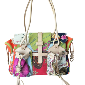 Bolsa Salvatore Ferragamo Tote Patchwork Jungle Vintage