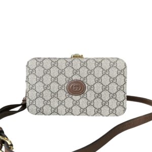 Bolsa Gucci Estruturada Monogram